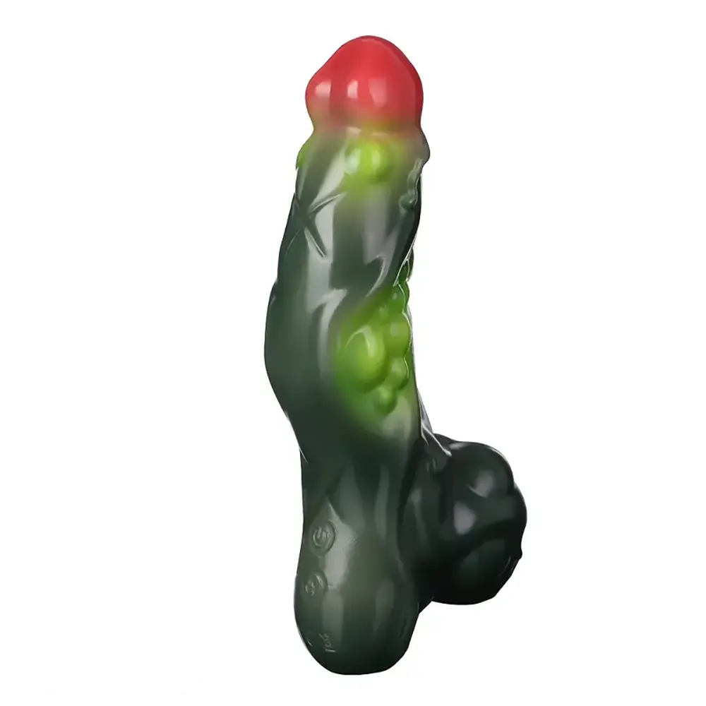 7.4in Fantasy Penis Design Silicone G-Spot Mutant Phallus Dildo