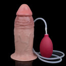 7.4in Lifelike Liquid Silicone Spraying Cum Wide Realistic Vein Female Dildo
