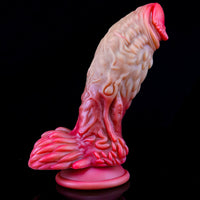 7.4in Premium Silicone Makeup Realistic Dildo Dragon Animal Sex Toy
