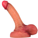 7.4in Realistic Silicone Dildo With Suction Cup For G Spot Stimulate
