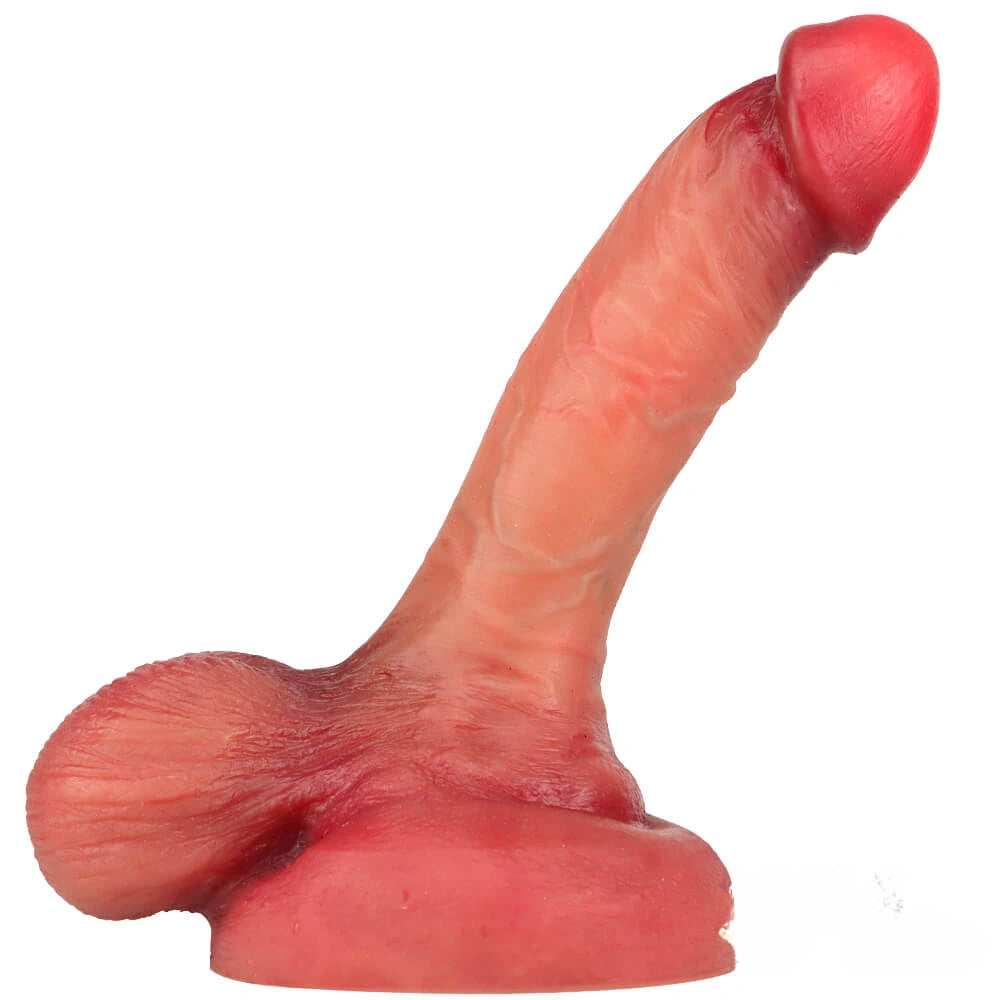 7.4in Realistic Silicone Dildo With Suction Cup For G Spot Stimulate