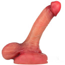 7.4in Realistic Silicone Dildo With Suction Cup For G Spot Stimulate