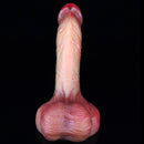 7.4in Realistic Silicone Dildo With Suction Cup For G Spot Stimulate