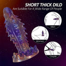 7.4in Spiked Monster Fantasy Silicone Dildo Adult Sex Tool For G-Spot
