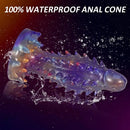 7.4in Spiked Monster Fantasy Silicone Dildo Adult Sex Tool For G-Spot
