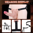 7.4in Strap on Penis Extender Cock Sleeve Dildo For G-Spot Anal Use