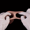 7.4in Vibrating Auto Remote Silicone Hollow Dildo Sleeve Cock Extender