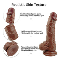7.5 Inch Detachable Strap On Dildo Sex Toy For Lesbian