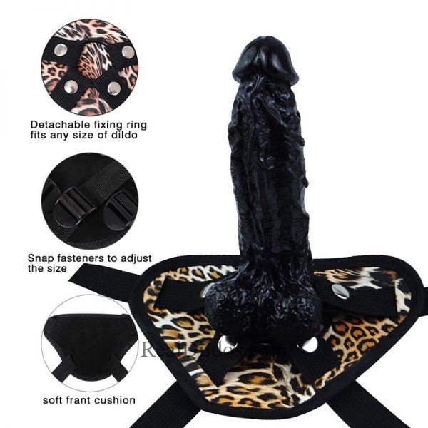7.5 Inch Detachable Strap On Dildo Sex Toy For Lesbian