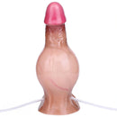 7.51in Inflatable Squirting Soft Silicone Dildo For Woman Men Anal Dildo