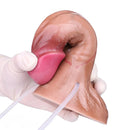 7.51in Inflatable Squirting Soft Silicone Dildo For Woman Men Anal Dildo