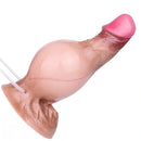 7.51in Inflatable Squirting Soft Silicone Dildo For Woman Men Anal Dildo