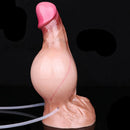 7.51in Inflatable Squirting Soft Silicone Dildo For Woman Men Anal Dildo