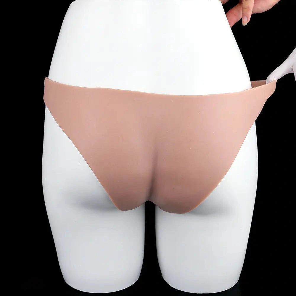 7.51in Wearable Premium Soft Strap on Dildo Pants Hollow Cock Sleeve