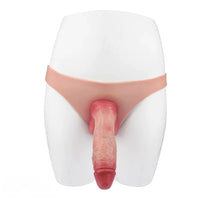 7.51in Wearable Premium Soft Strap on Dildo Pants Hollow Cock Sleeve