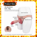 7.51in Wearable Premium Soft Strap on Dildo Pants Hollow Cock Sleeve