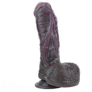 7.55in Dual Density Silicone Soft Real Dildo Veined Cock Stick Massager