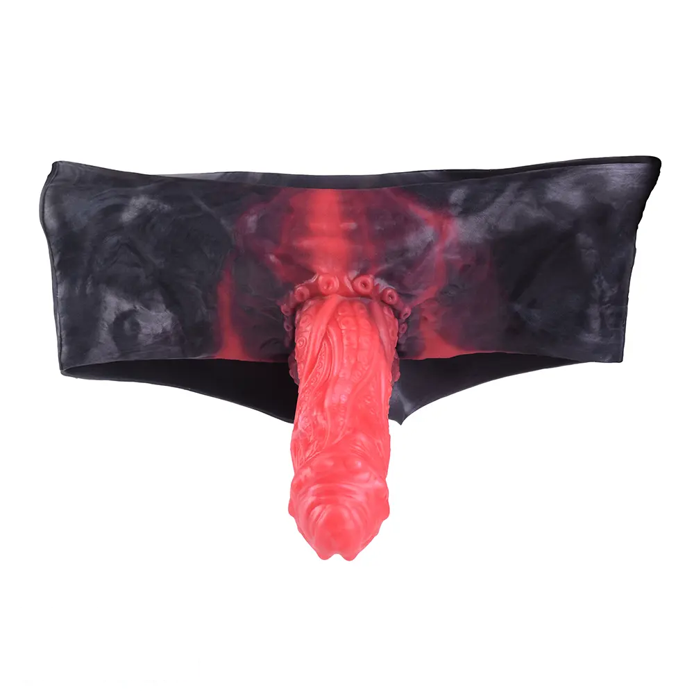 7.55in Fantasy Hollow Dildo Pants For Men Cock Lengthening Thickening