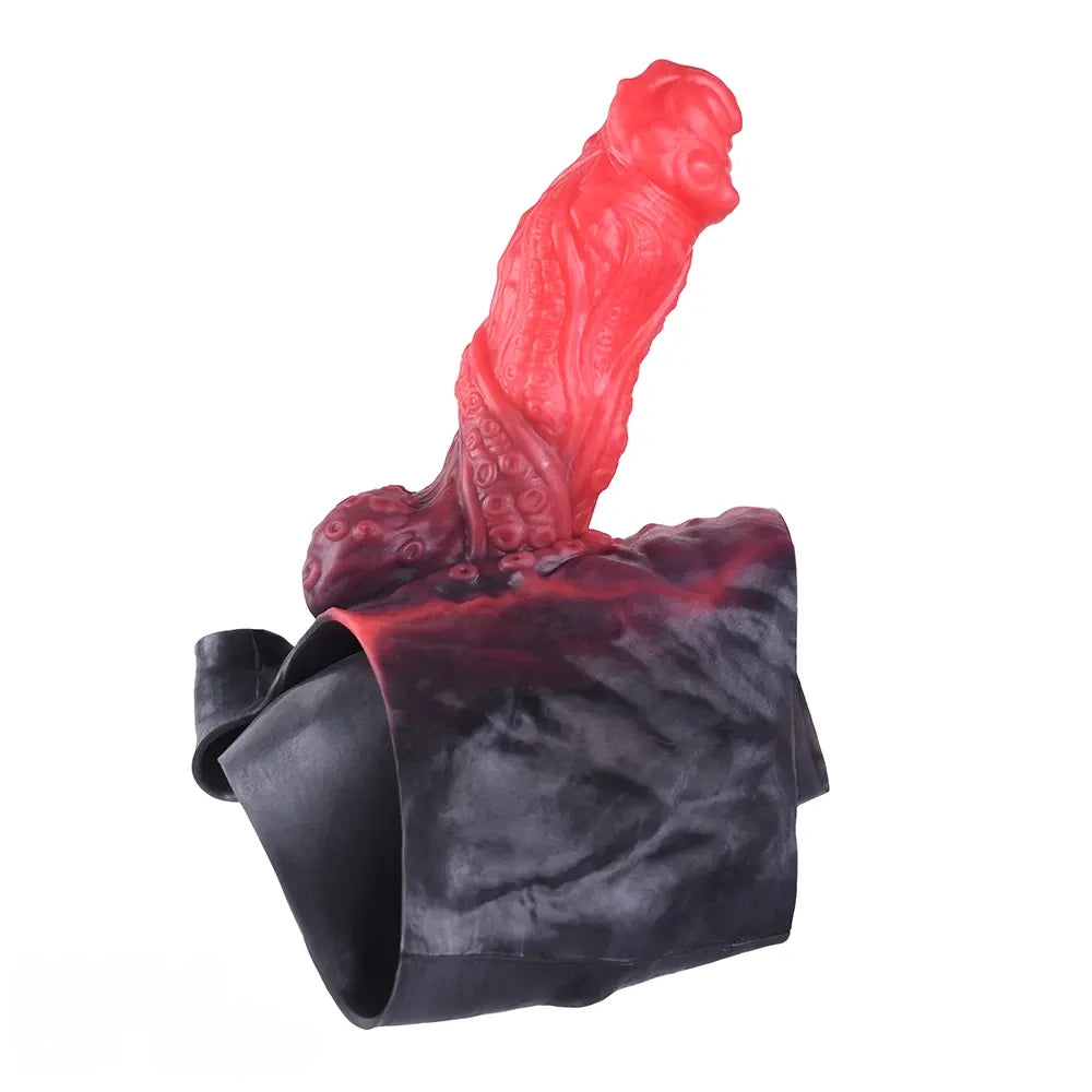 7.55in Fantasy Hollow Dildo Pants For Men Cock Lengthening Thickening