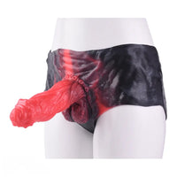 7.55in Fantasy Hollow Dildo Pants For Men Cock Lengthening Thickening