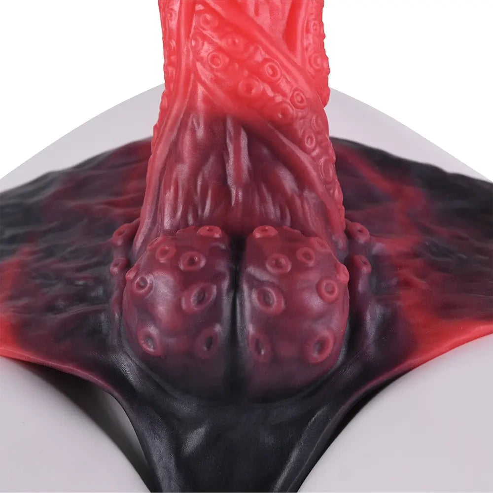 7.55in Fantasy Hollow Dildo Pants For Men Cock Lengthening Thickening