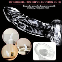 7.56in Butt Expander Adult Prostate Stimulation Monster TPE Dragon Odd Dildo