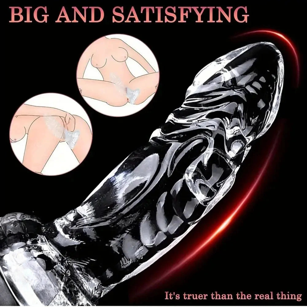 7.56in Butt Expander Adult Prostate Stimulation Monster TPE Dragon Odd Dildo