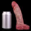 7.56in Lifelike Blue Veins Hollow Dildo Cock Sleeve With Cock Ring For Cock