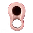7.56in Lifelike Blue Veins Hollow Dildo Cock Sleeve With Cock Ring For Cock