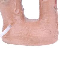 7.59in Double Density Silicone Soft Ejaculating Dual Ended Lifelike Dildo