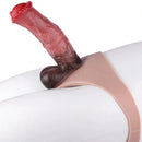 7.59in Horse Cock Strap on Dildo Panty High Elastic Wearable Dildos Panties