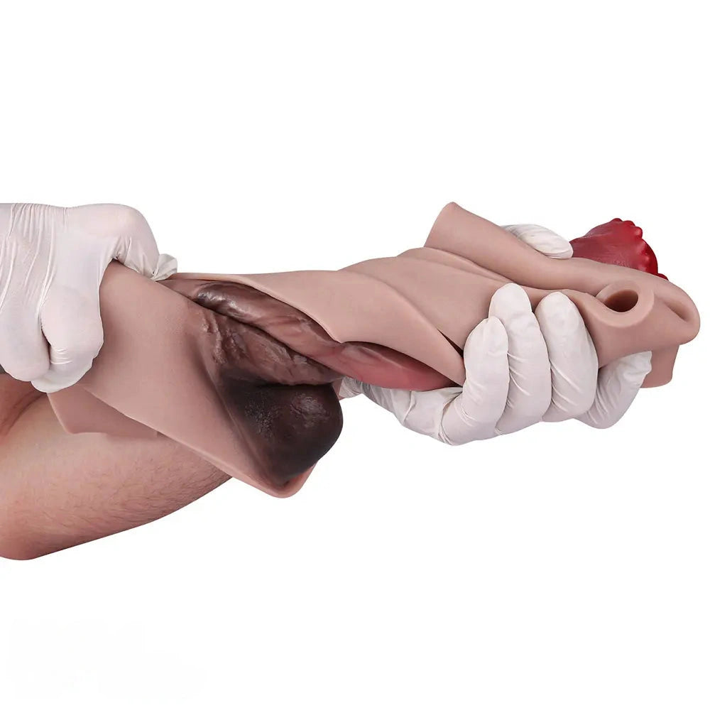 7.59in Horse Cock Strap on Dildo Panty High Elastic Wearable Dildos Panties