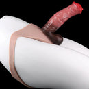 7.59in Horse Cock Strap on Dildo Panty High Elastic Wearable Dildos Panties