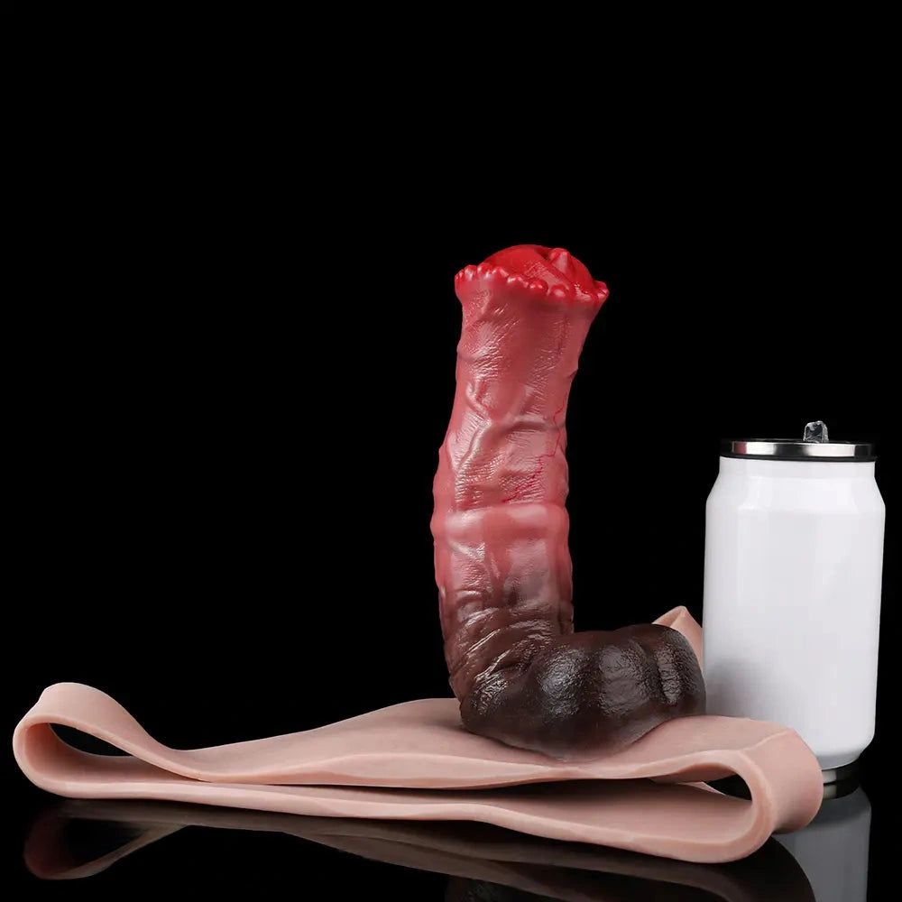 7.59in Horse Cock Strap on Dildo Panty High Elastic Wearable Dildos Panties