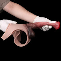 7.59in Horse Cock Strap on Dildo Panty High Elastic Wearable Dildos Panties