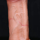 7.59in Inflatable Squirting Soft Silicone Dildo Penis For Gay Masturbation