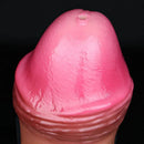 7.59in Inflatable Squirting Soft Silicone Dildo Penis For Gay Masturbation