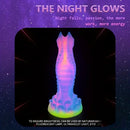 7.59in Lifelike Silicone Soft Luminous Monster Dildo For Anal Expansion