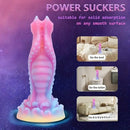 7.59in Lifelike Silicone Soft Luminous Monster Dildo For Anal Expansion