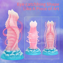 7.59in Lifelike Silicone Soft Luminous Monster Dildo For Anal Expansion