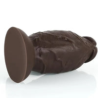 7.5in 8.5in Extra Thick Big Ebony Silicone Soft Dildo For Enhanced Pleasure