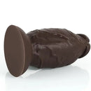 7.5in 8.5in Extra Thick Big Ebony Silicone Soft Dildo For Enhanced Pleasure