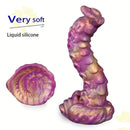 7.5in 9.1in 10.6in Liquid Silicone Soft Simulation Big Fantasy Soft Tentacle Dildo