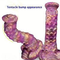 7.5in 9.1in 10.6in Liquid Silicone Soft Simulation Big Fantasy Soft Tentacle Dildo