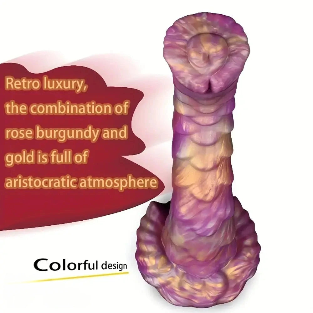 7.5in 9.1in 10.6in Liquid Silicone Soft Simulation Big Fantasy Soft Tentacle Dildo
