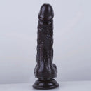 7.5in Curved PVC Female Masturbator Suction Cup Dildo For Women