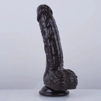 7.5in Curved PVC Female Masturbator Suction Cup Dildo For Women