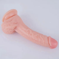 7.5in Curved PVC Female Masturbator Suction Cup Dildo For Women