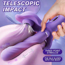 7.5in Multiple Modes Thrusting Flapping Vibrating Silicone Automatic Dildo