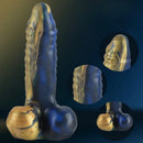 7.5in Realistic Silicone Soft Flexible Monster Odd Dildo For Women